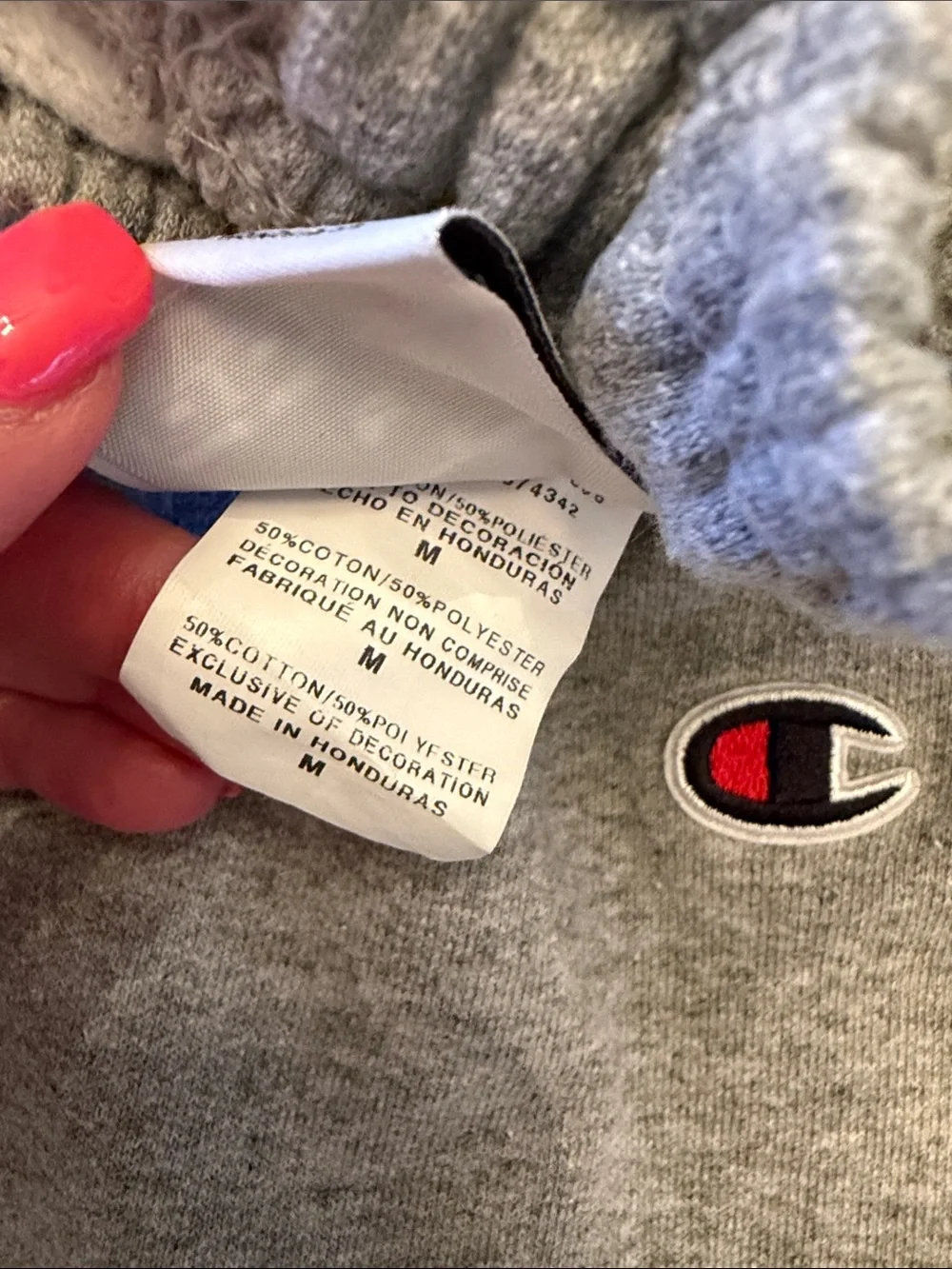 Champion Grey Athletic Sweatpants
